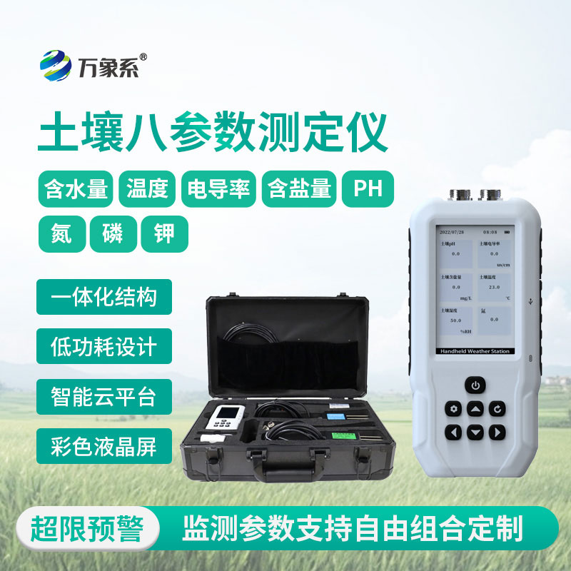 告別憑感覺種地：土壤水分溫度鹽分電導(dǎo)率PH氮磷鉀測(cè)定儀來(lái)了